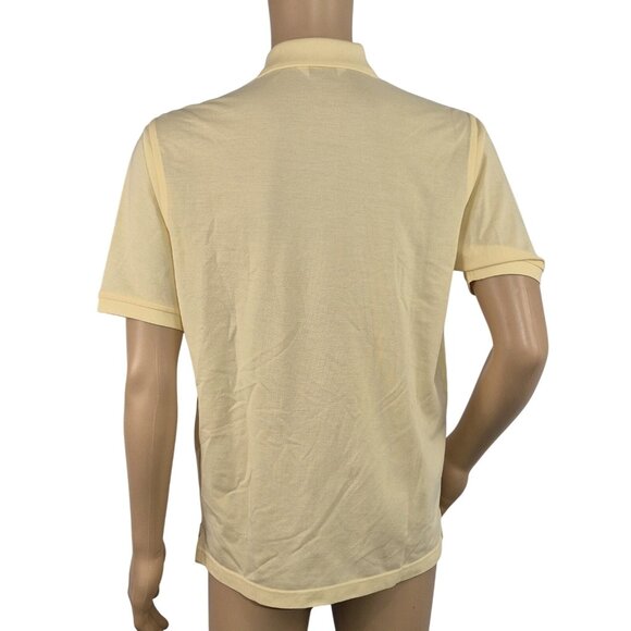 Roundtree & Yorke Gold Label Polo Shirt Men's Size XXL Yellow Pima Cotton NWT 54 - Picture 3 of 10